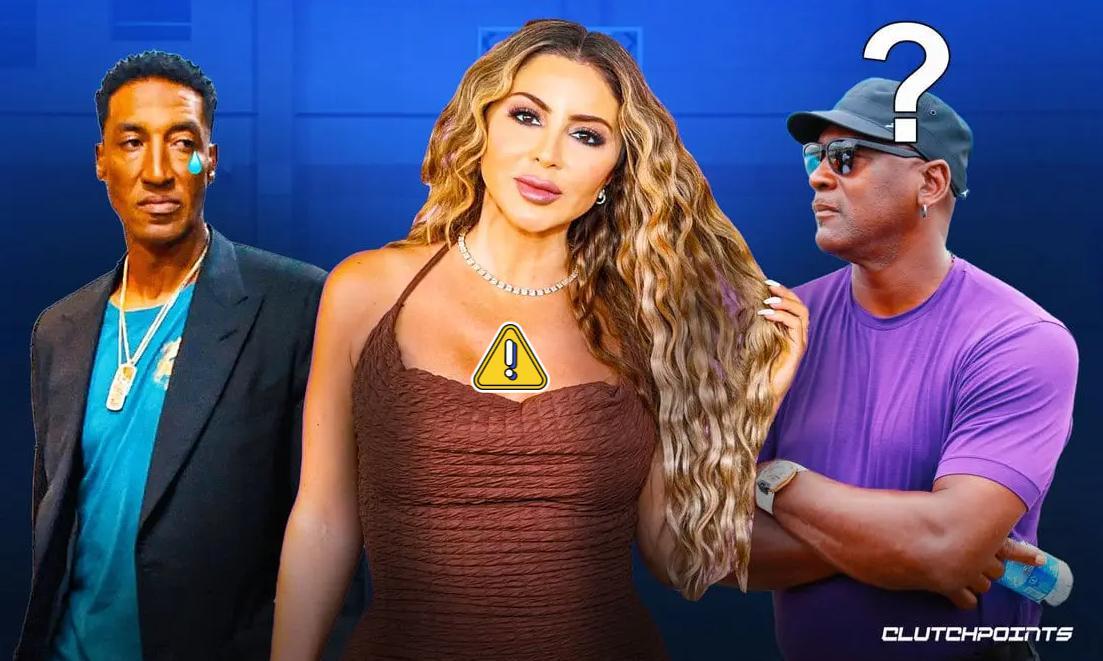 48岁拉尔萨海滩嬉闹,与乔丹儿子玩飞盘!