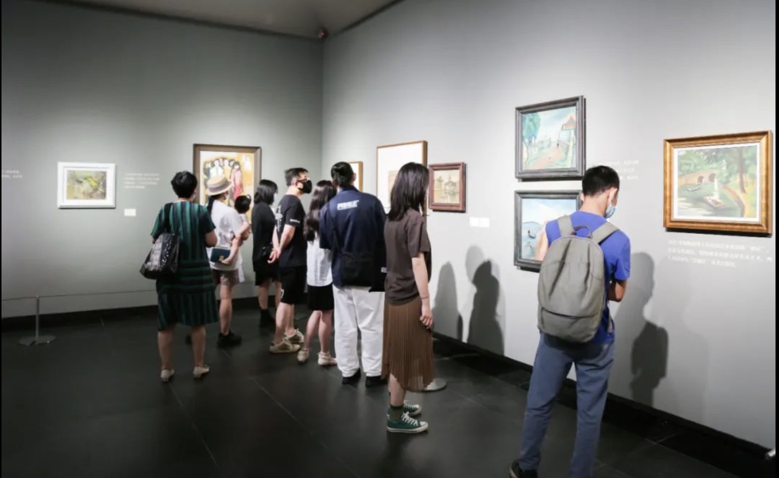 2021年广东美术馆"游艺东西:关良的风格史研究"展,展览现场