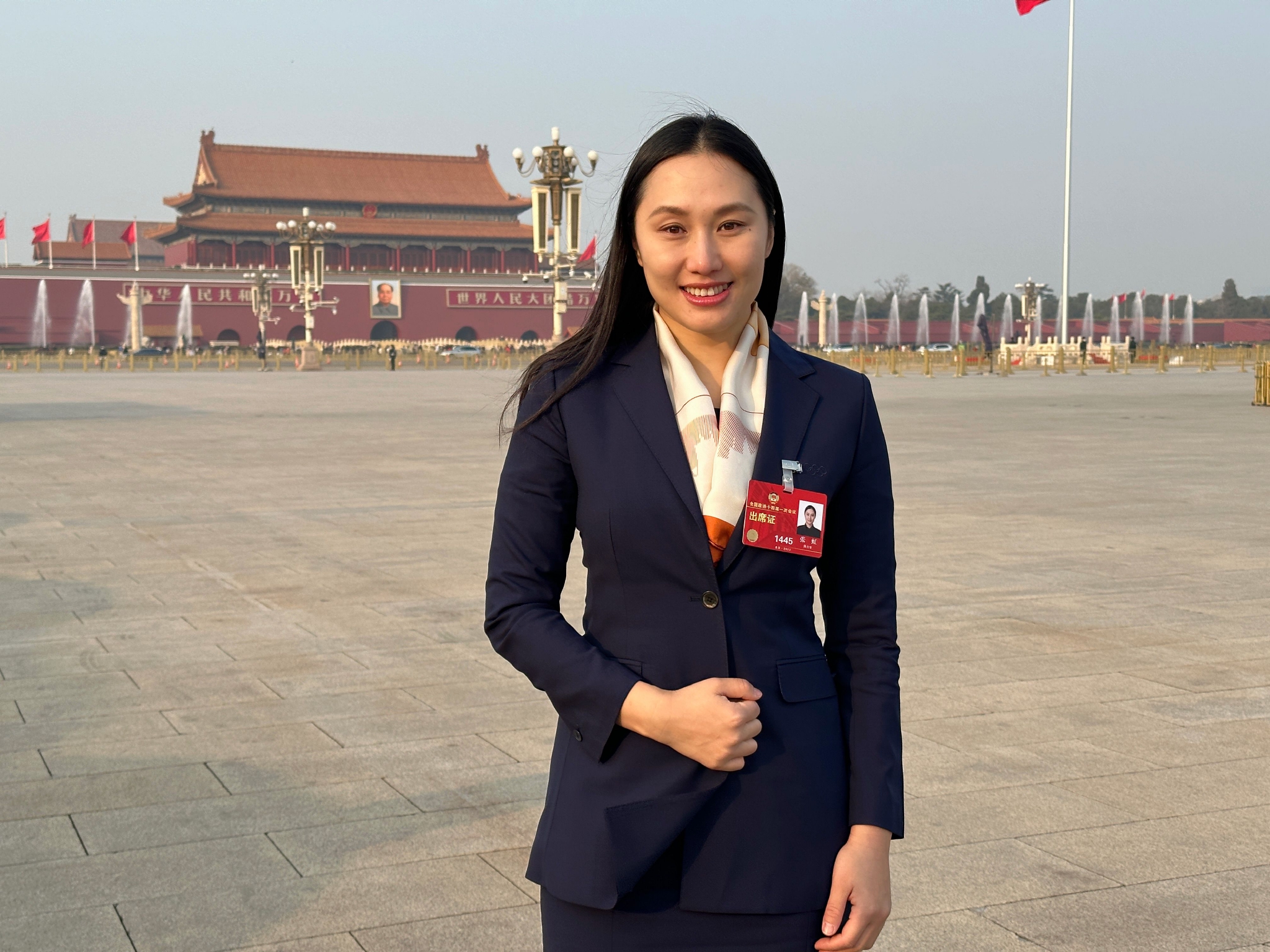 两会体谈|张虹:增加中国在国际体育组织中的话语权|张虹|中国|全国