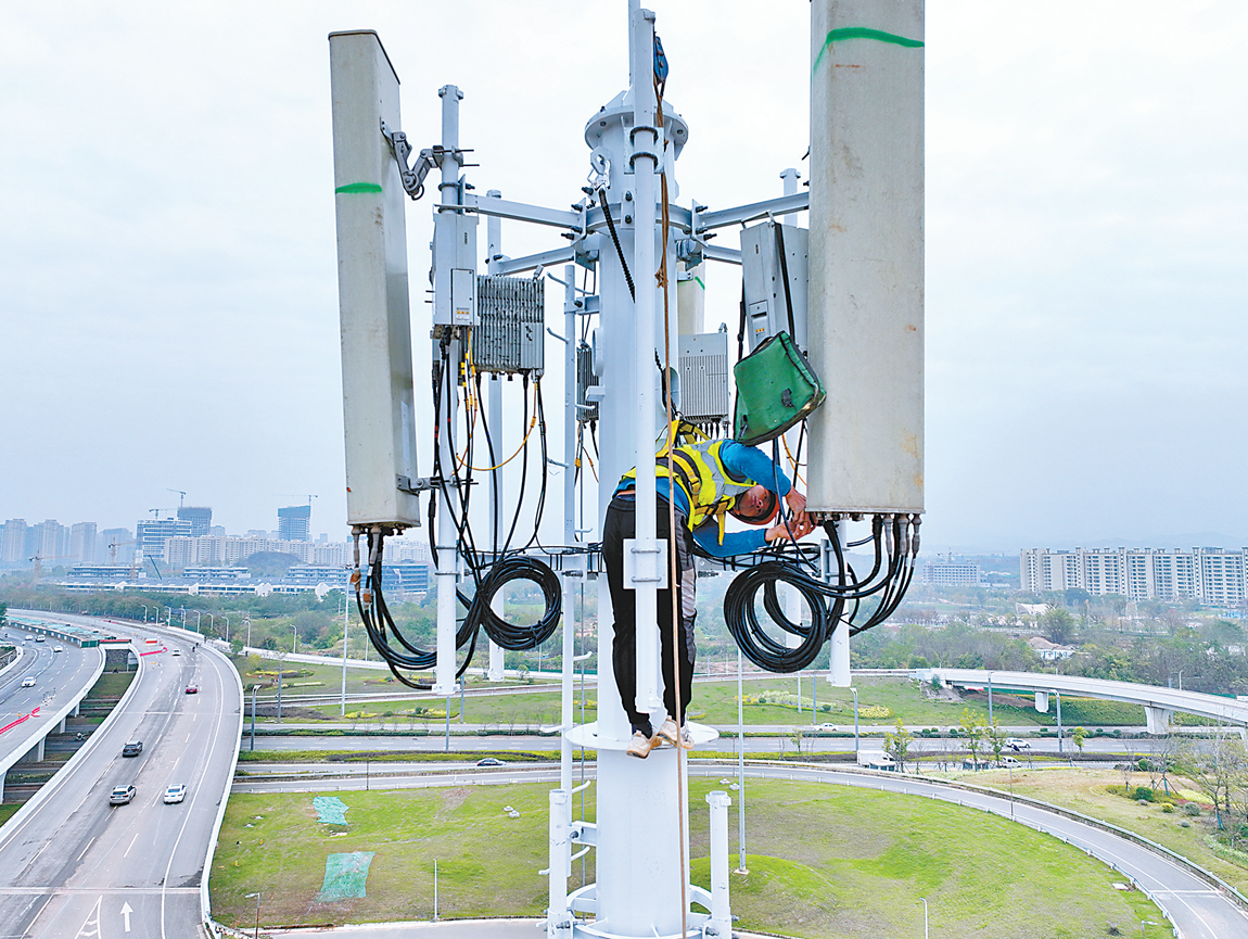 目前,我国正在加速5g进一步的规模化应用.