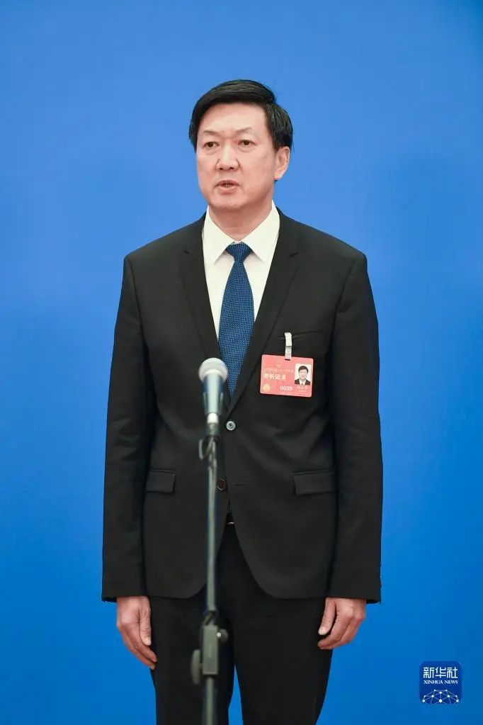 国家体育总局局长高志丹。新华社记者 金皓原 摄