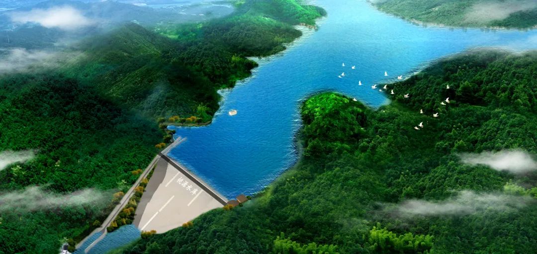 桃源水库效果图
