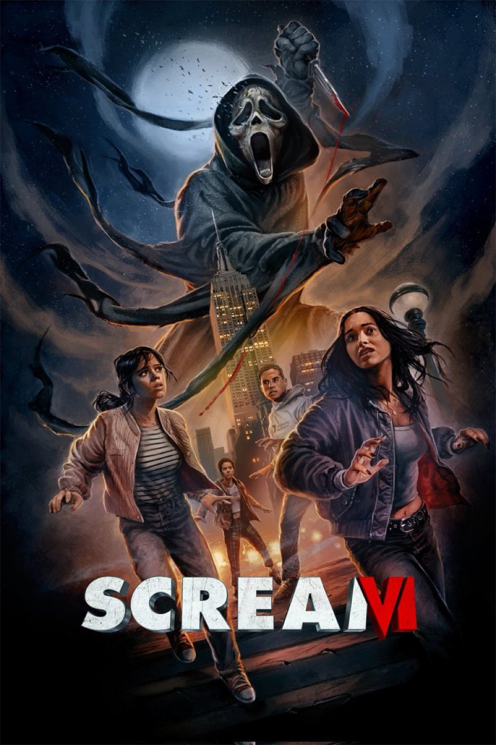由派拉蒙影业出品的《惊声尖叫6》(scream vi)上周末在3675家影院上映