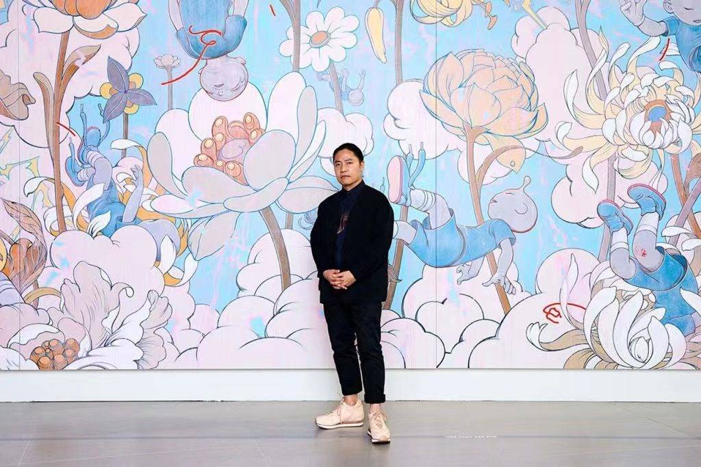 《瞬息全宇宙》的海报竟是他画的！这位华人艺术家下月将来蓉办展