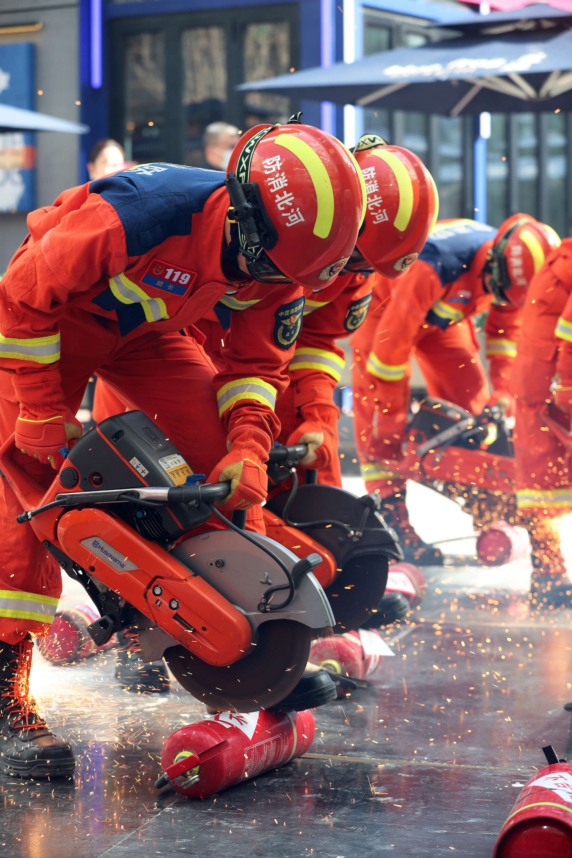 河北石家庄:3600余件假冒伪劣消防产品被集中销毁|假冒伪劣|消防