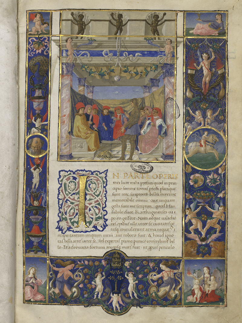 罗马史&nbsp;李维(西元前59至西元17)&nbsp;十五世纪 羊皮纸 &nbsp