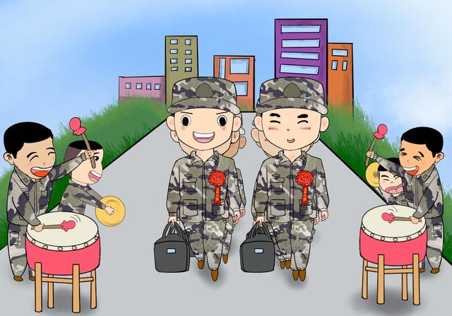 "新兵入伍"带你沉浸式体验一组漫画启航别样青春即将开始新的生活怀着