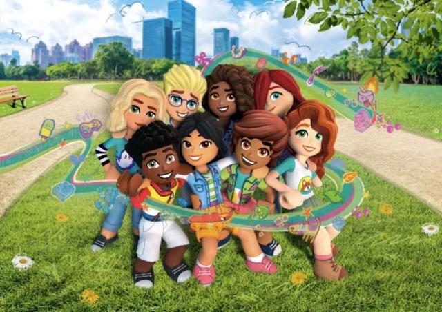 乐高好朋友系列八位新主角.(乐高集团供图)