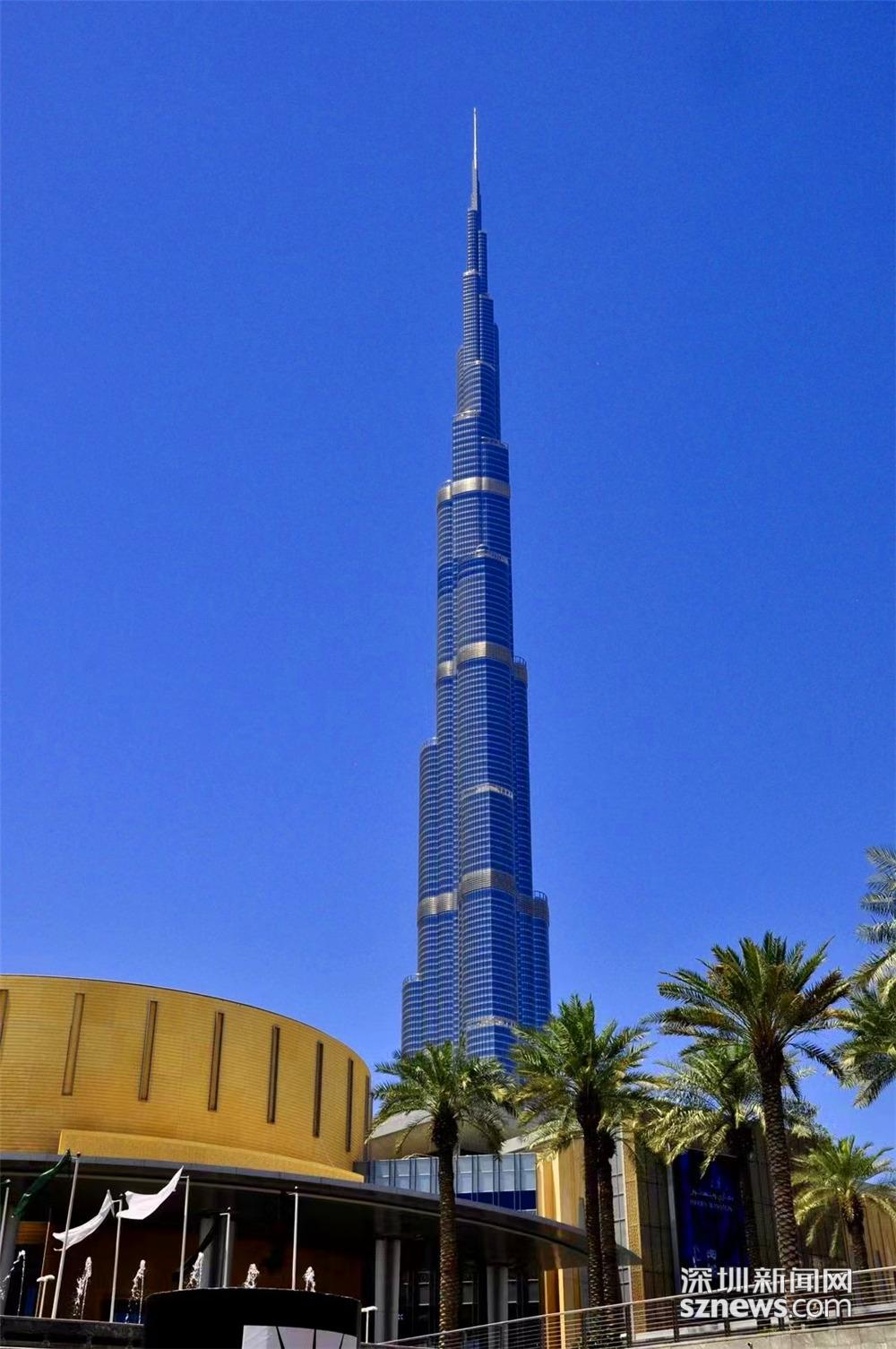 奇观天下世界第一高楼哈利法塔让你领略整个波斯湾的美景