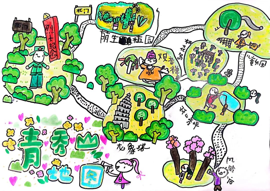 南宁市第三幼儿园开展"幼见青秀山"研学活动