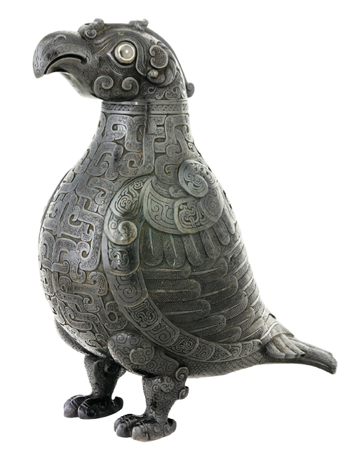 图 4 春秋晚期"子乍弄鸟"尊 美国弗利尔博物馆藏