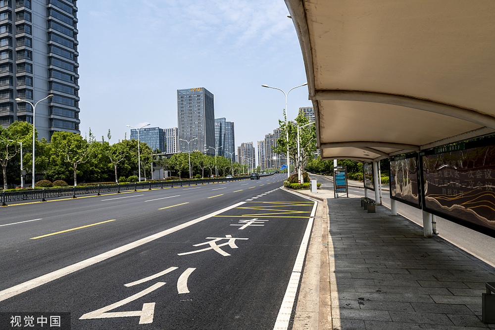 浙江绍兴,公交专用道.人民视觉&nbsp; 资料图