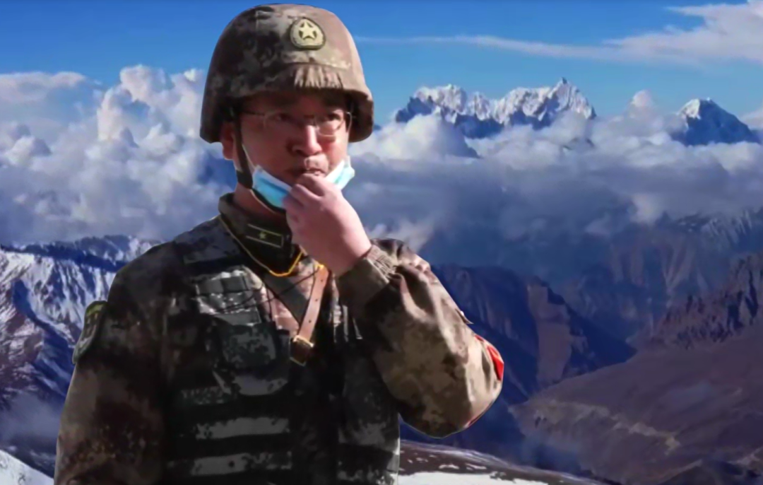 陈红军手中的钢枪继续驻守喀喇昆仑边防一线队列中"00后"的身影越来越