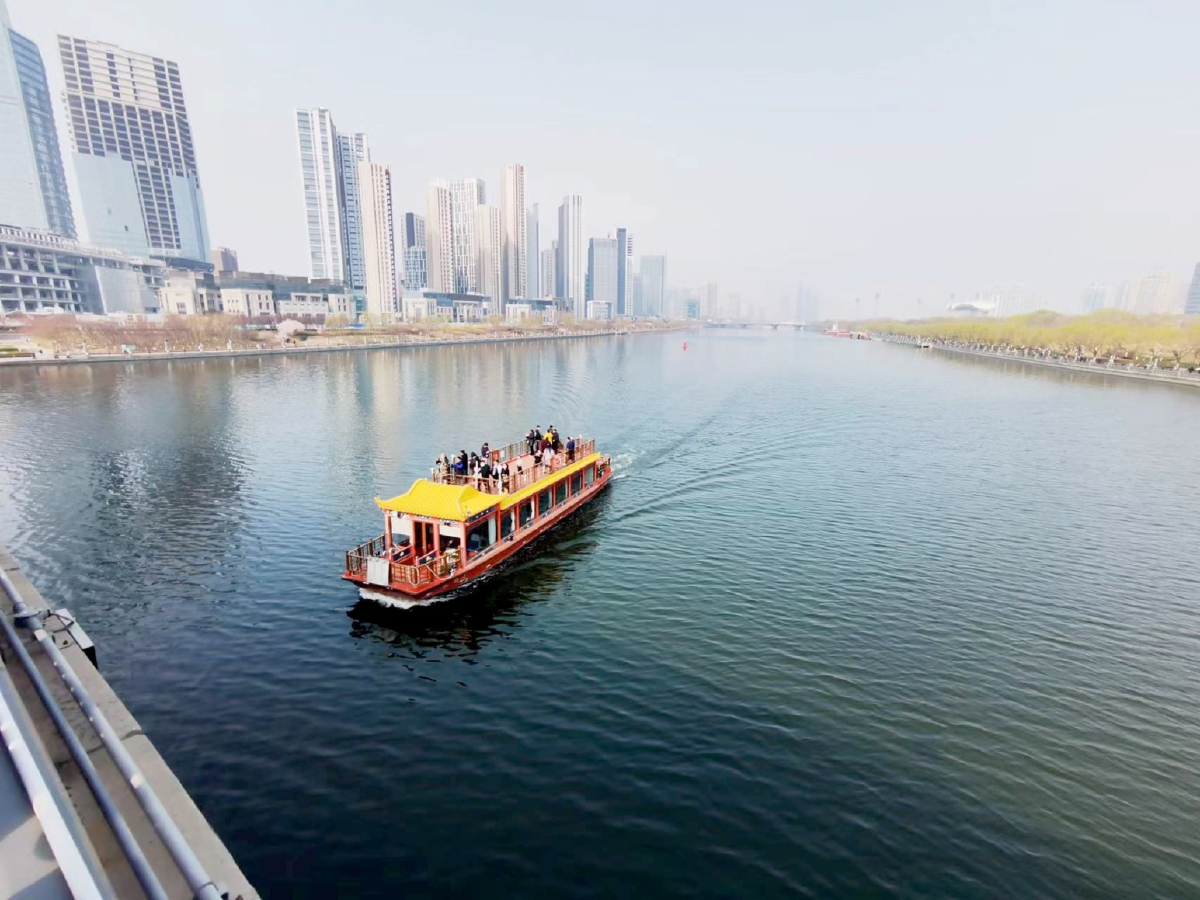北京大运河游船观光图片