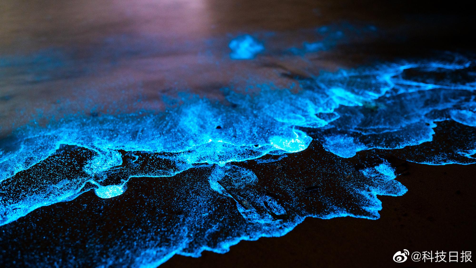 绝美蓝眼泪是怎样形成的