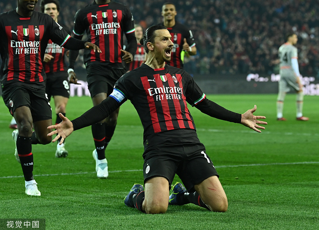 伊布成为意甲史上最年长的进球者.