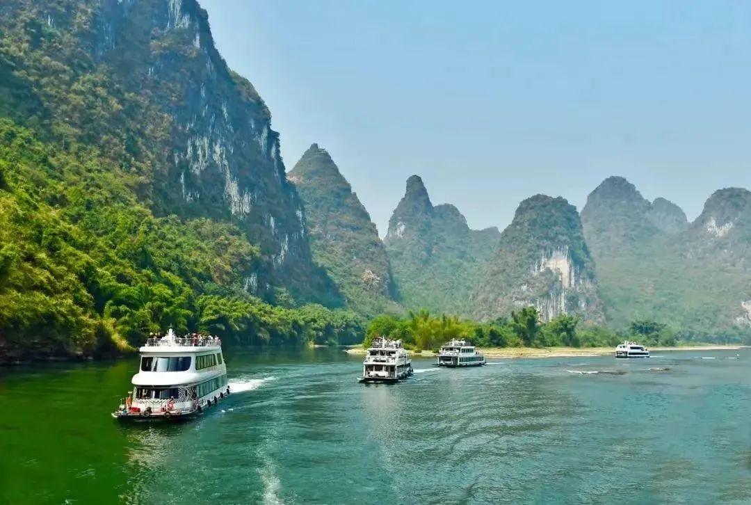 图源 广西日报-广西云客户端 邓华 摄从杨堤码头出发,即可近距离