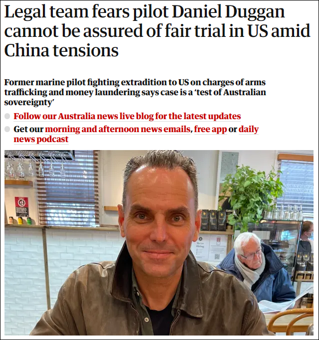 英国《卫报》报道截图