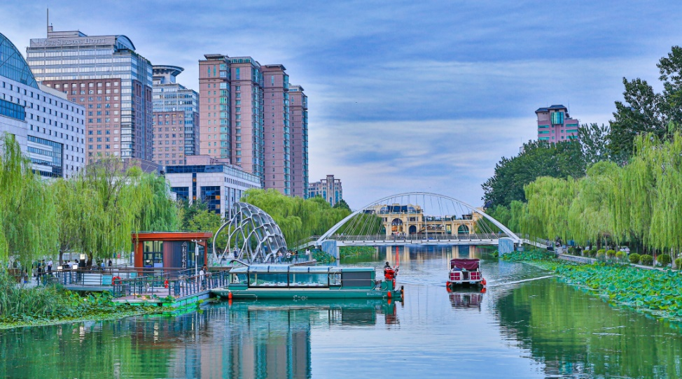 亮马河开航几度旧貌变新颜