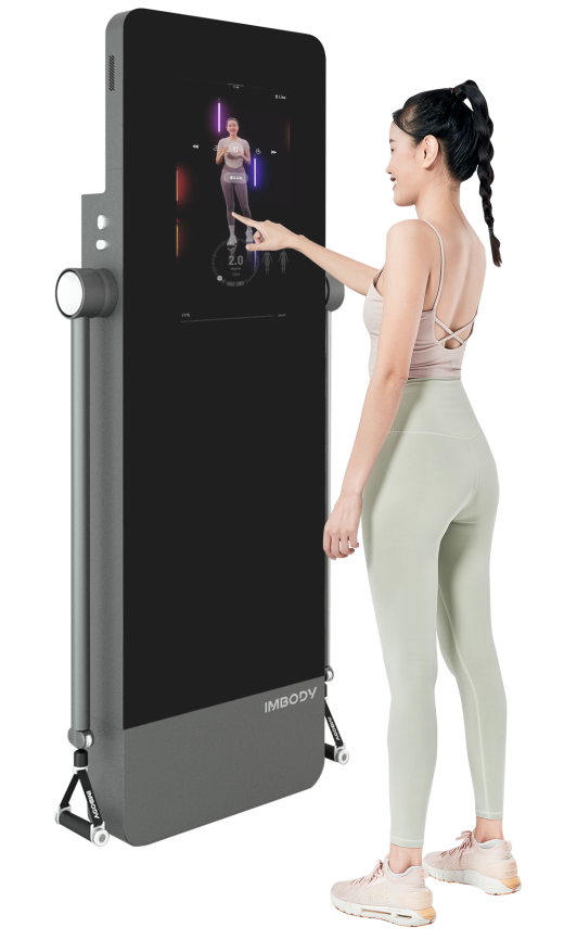 家庭健身镜扮靓健身生活 带来实实在在的效果|健身|家庭|腰环_新浪