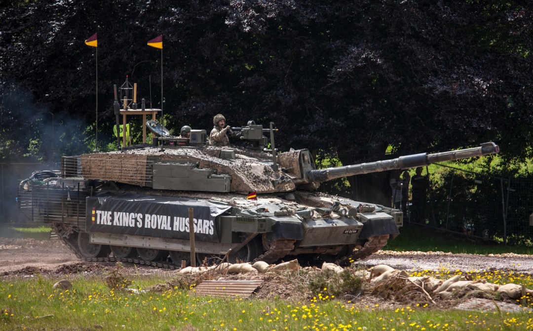 英国陆军的"挑战者2"主战坦克 资料图