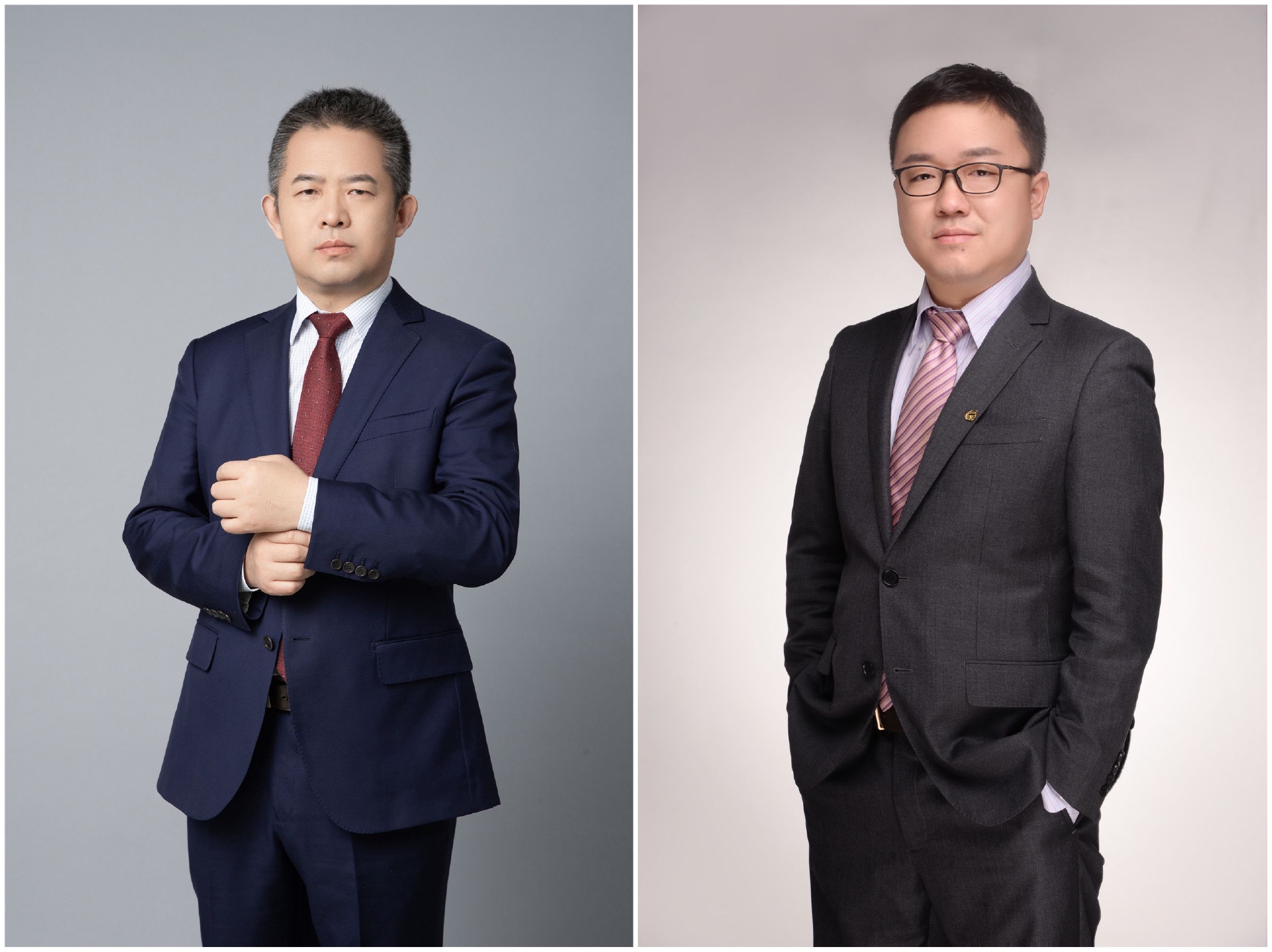 创金合信基金首席经济学家魏凤春(左),广发证券首席策略分析师戴康(右