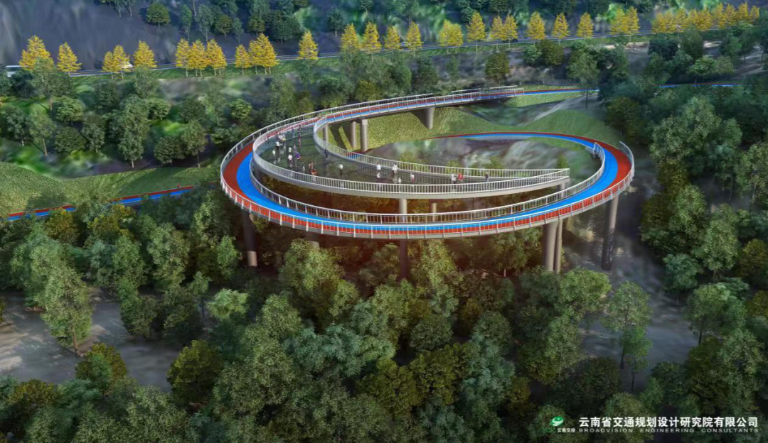 部分观景台效果图
