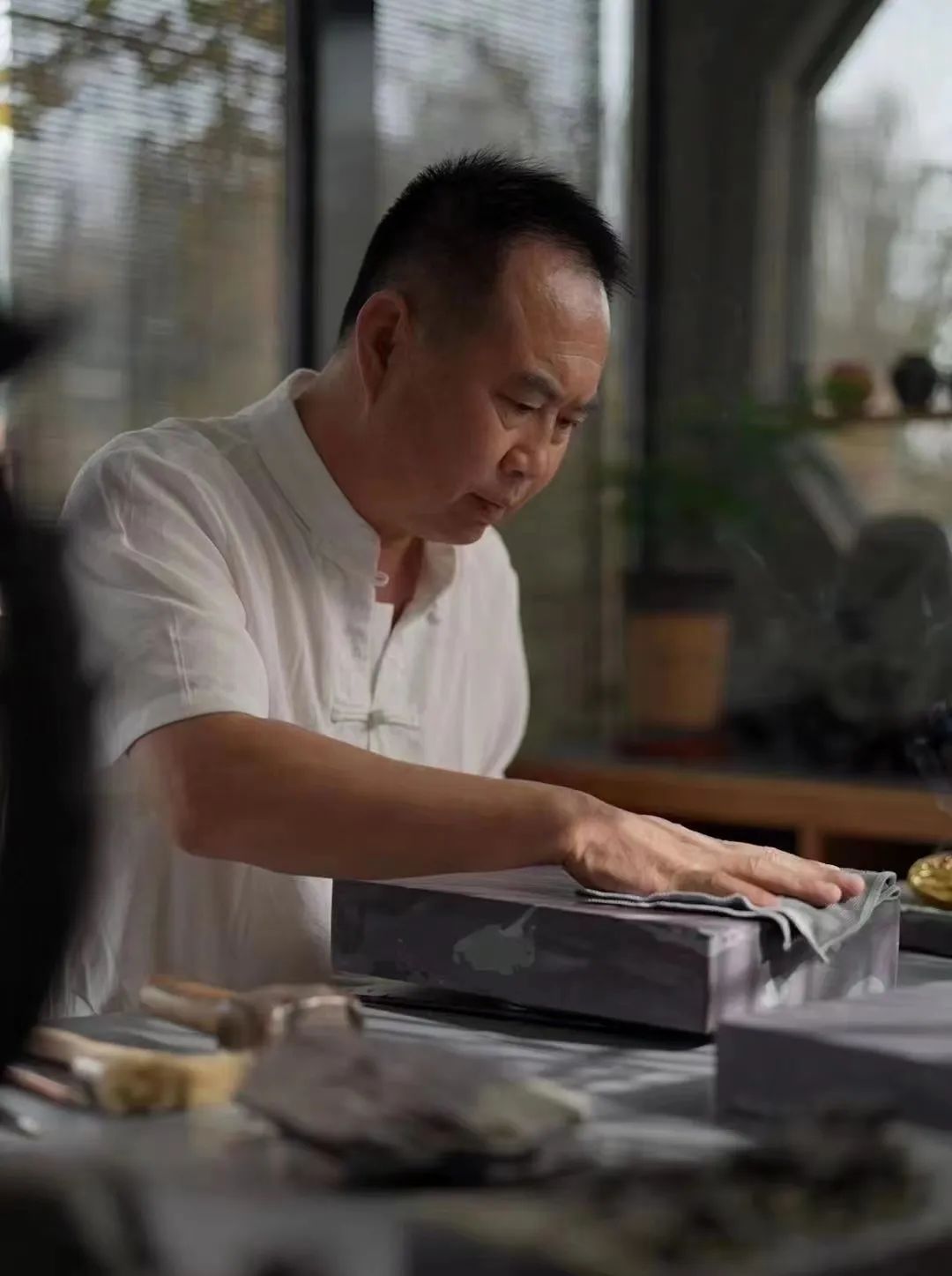 直播预告丨“遇见·宁夏非遗”系列融媒直播——贺兰砚制作技艺