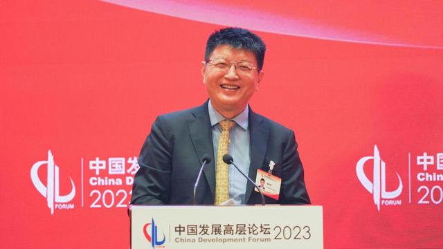 中国国际金融股份有限公司首席执行官黄朝晖 澎湃新闻记者 周頔 摄