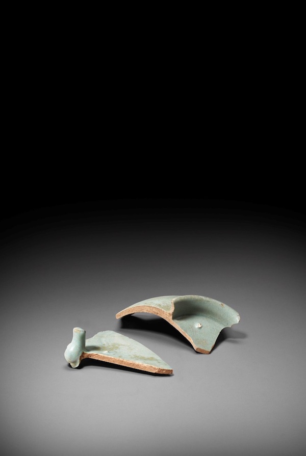 北宋汝窯系瓷殘片