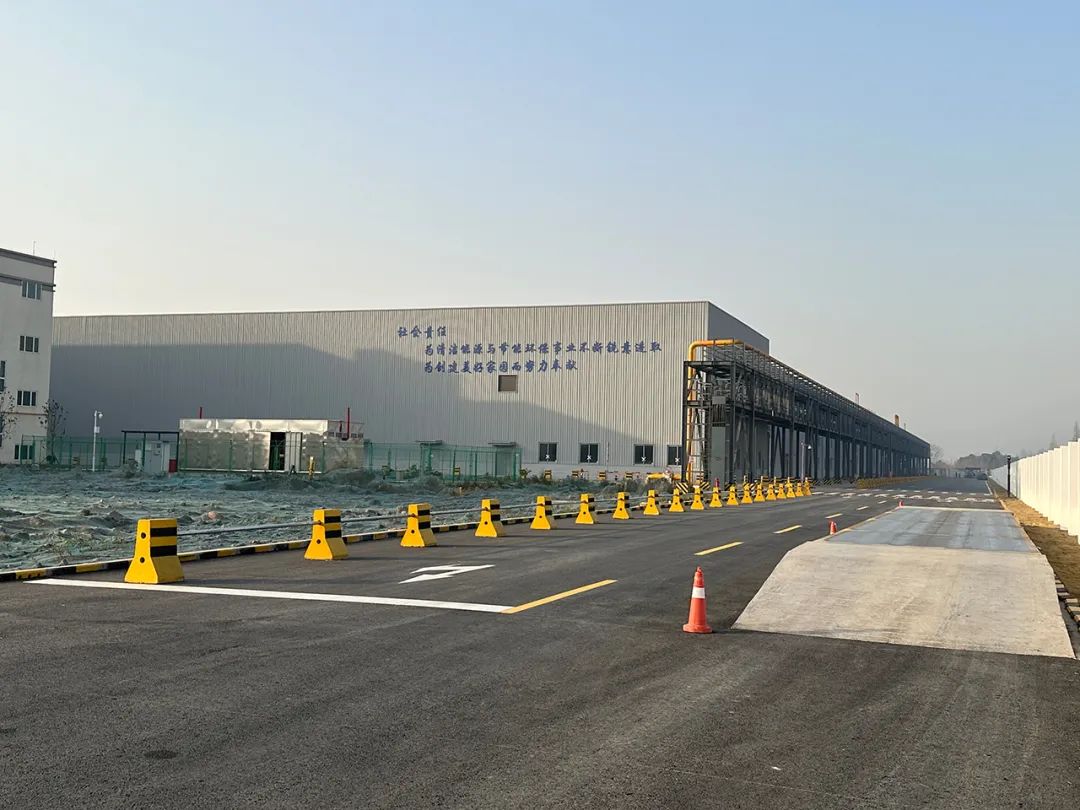 璞泰来生产园区.