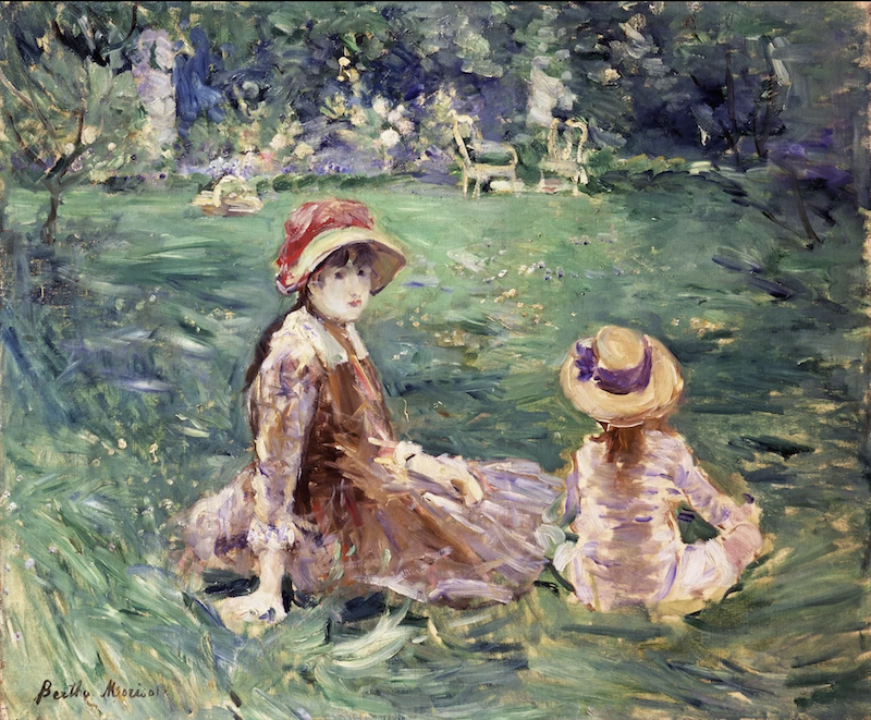 《莫勒库尔的花园》（ The Garden at Maurecourt）  1884
