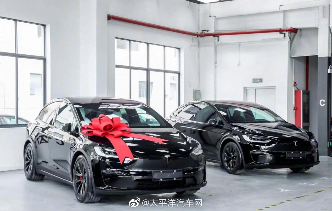 全新特斯拉models和modelx交付