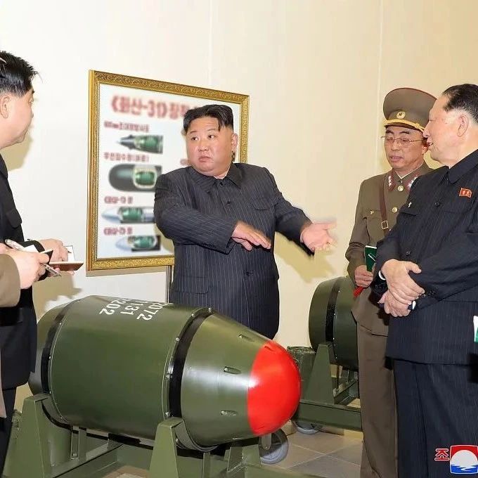 朝鲜首次公开实战化核弹头,展示至少10枚|朝鲜|核弹头|核武器_新浪新闻