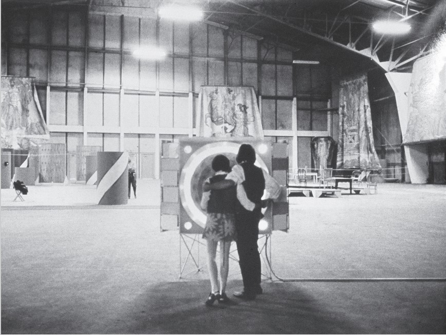 大楼里的新面孔：早期的旧金山探索馆，可能拍摄于1969年。