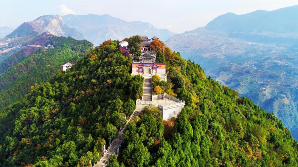 巫山文峰景区/图源 巫山文化旅游委供图