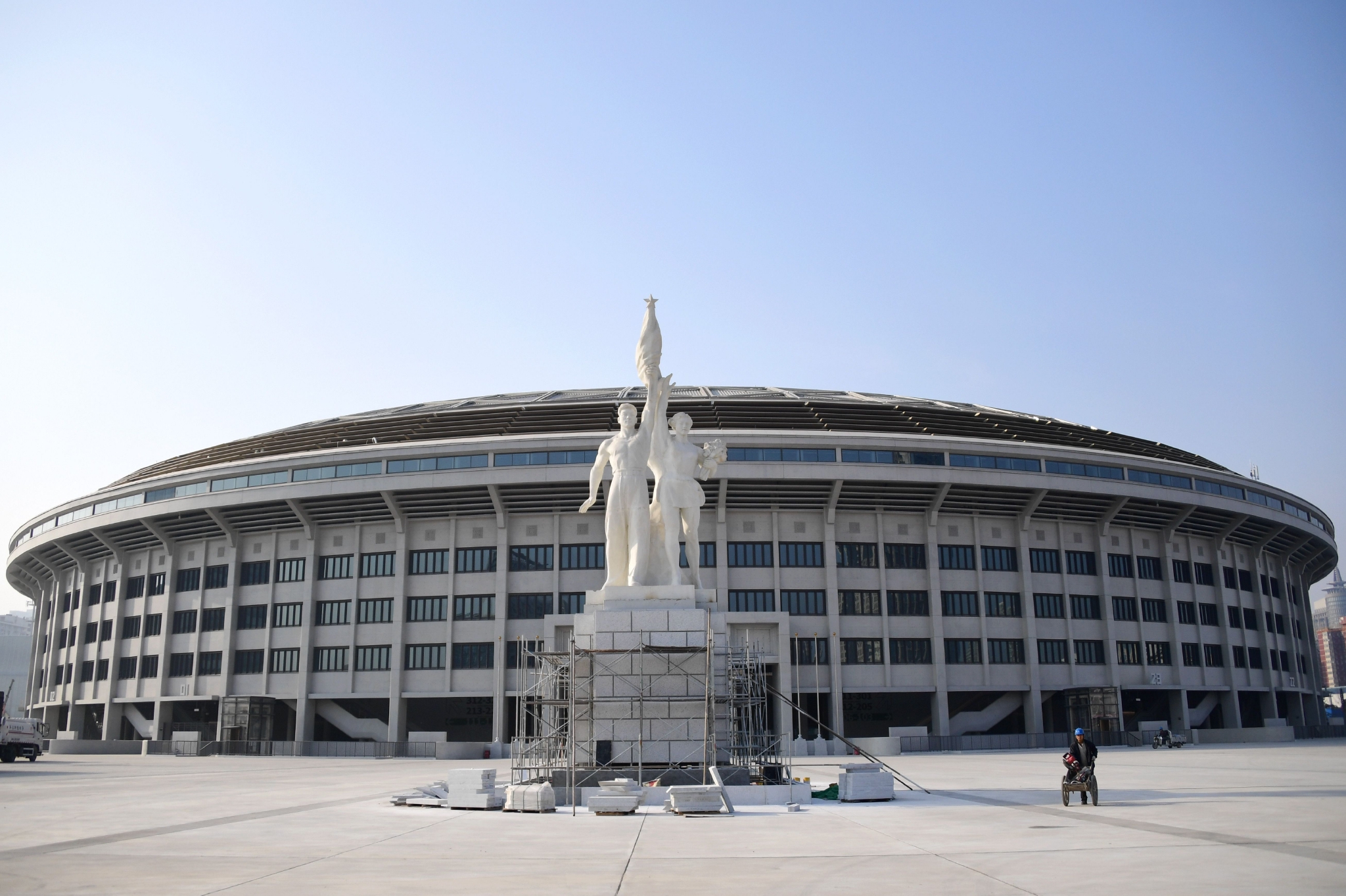 "新工体"通过竣工验收|北京工人体育场|张晨_新浪新闻