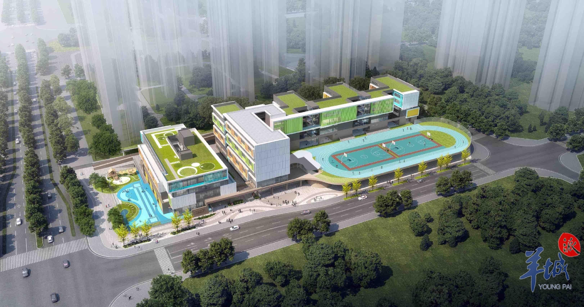 珠海香洲区文园小学及文园幼儿园封顶|珠海市|中学教育|羊城晚报|教育|学位_新浪新闻