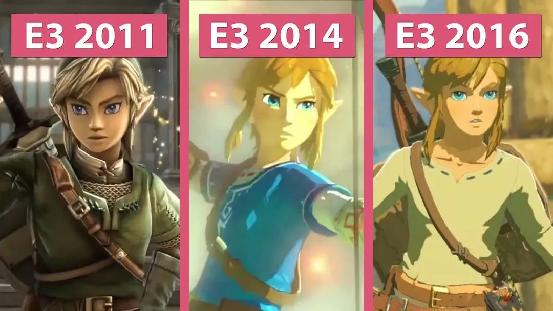 任天堂在E3上公布的《塞尔达传说》系列作品