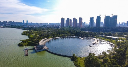 ▌蚌埠市龙子湖区龙子湖风景区（图片来源：安徽省文化和旅游厅）