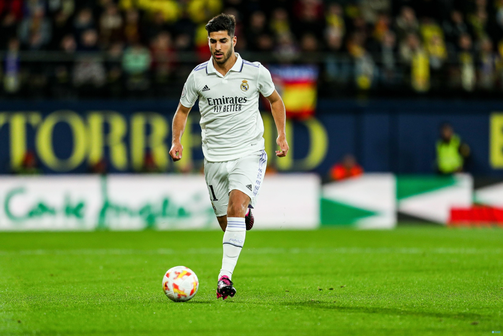 阿森西奥皇马生涯第4次单场传射建功,上一次还在2021年1月|阿森西奥