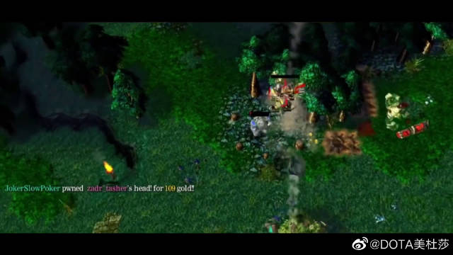 游戏精彩时刻 游戏日常 dota 刀塔1里面树林做的太细节了|刀塔|Dota|DOTA2_新浪新闻