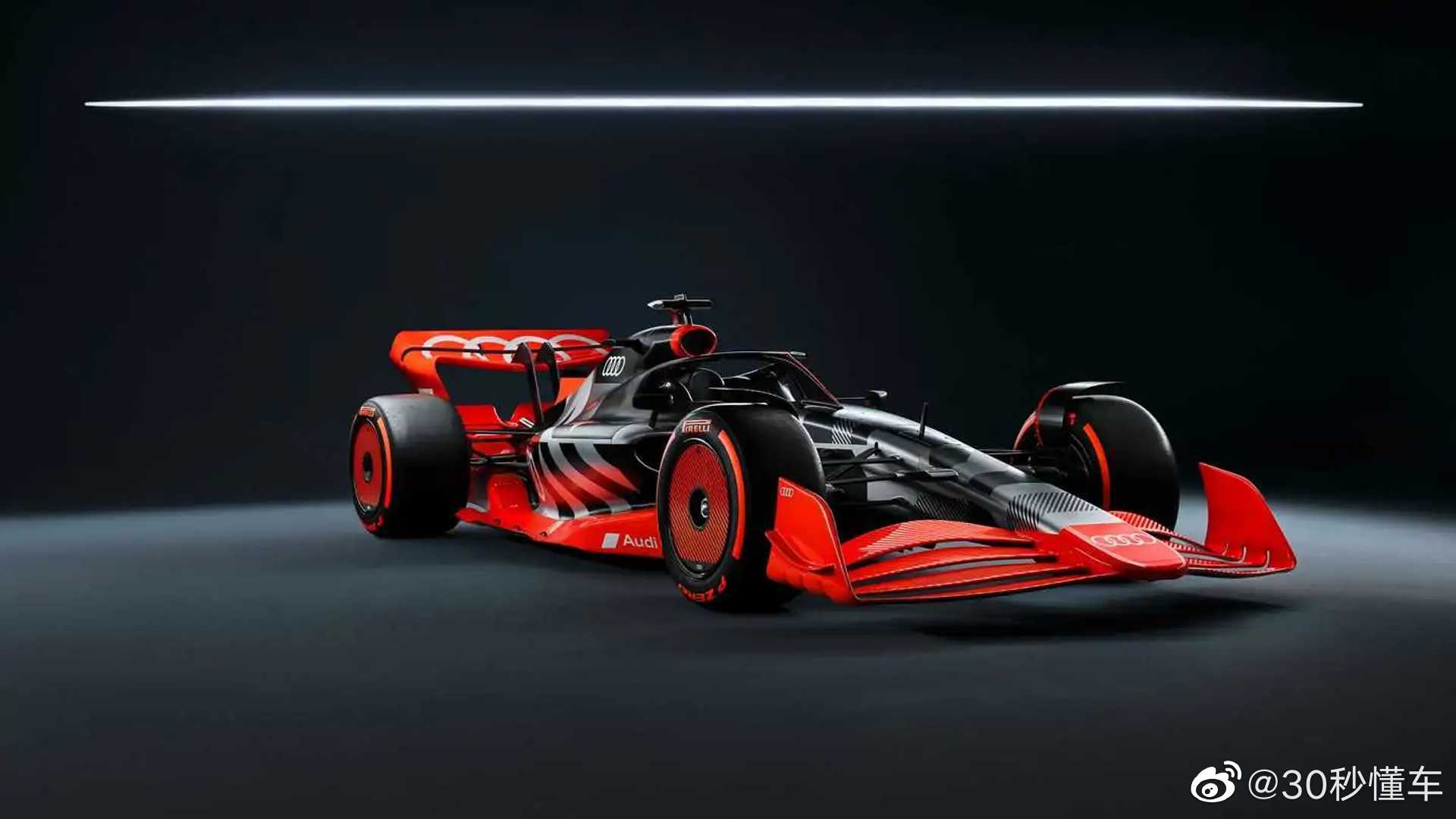 奥迪f1赛车即将亮相上海车展!