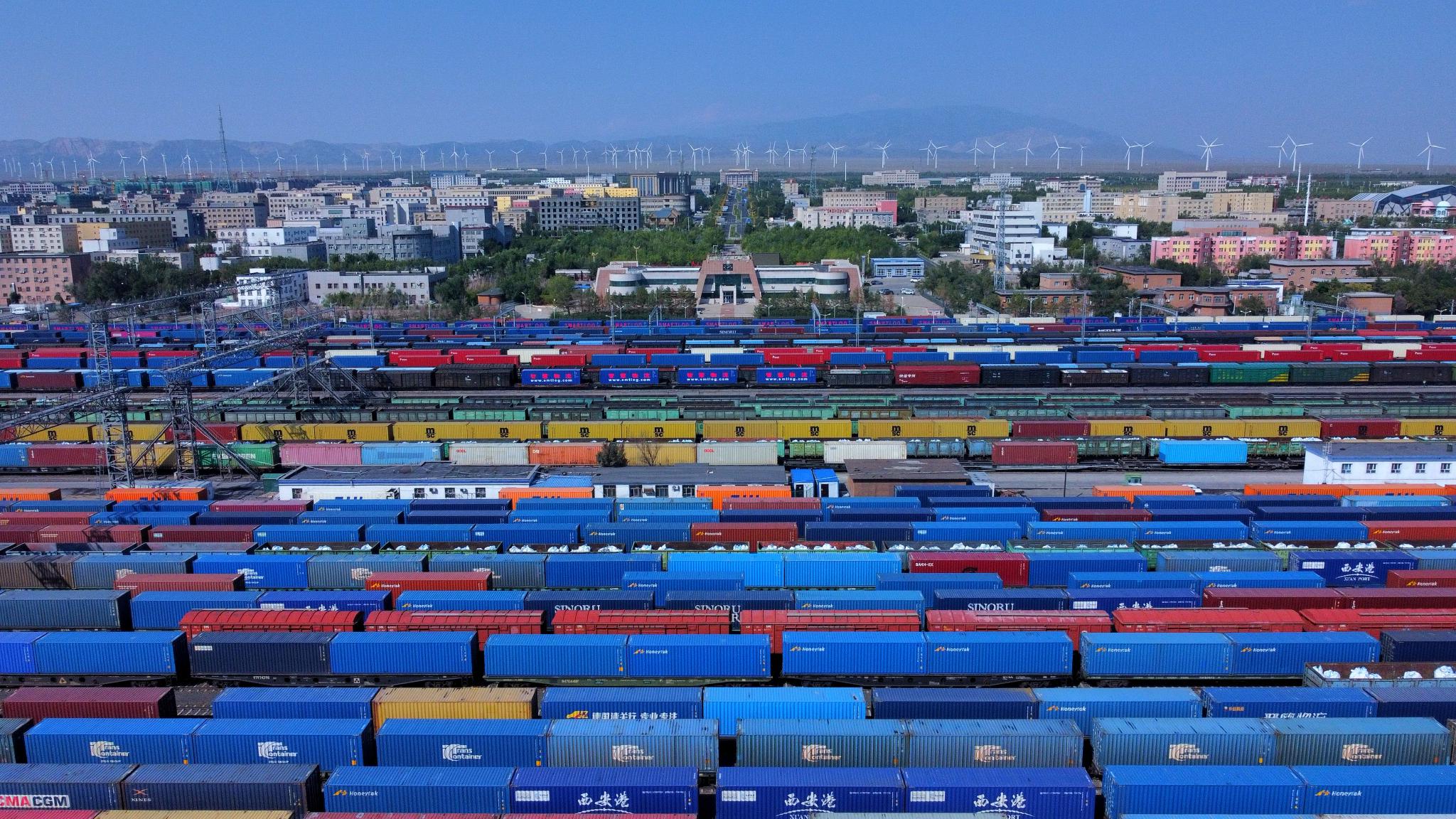 开放新观察|阿拉山口口岸:跨境电商迸发活力|阿拉山口|跨境电商|新华