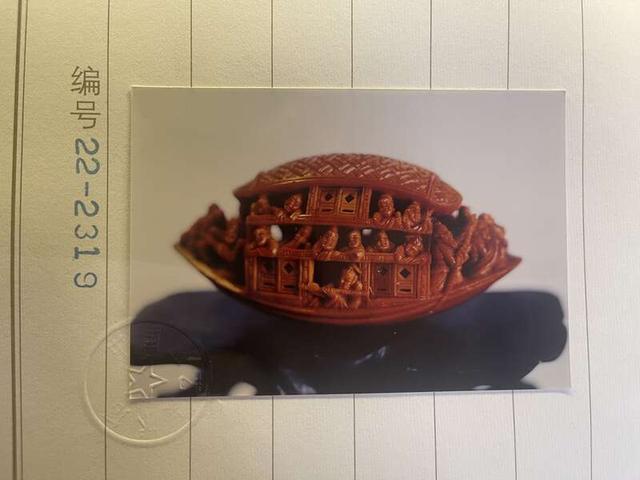 许忠英作品《三层游舟》.受访者供图