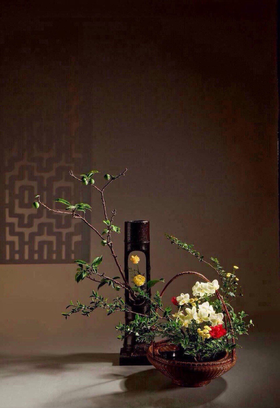 精美的 竹筒插花艺术……|插花_新浪新闻