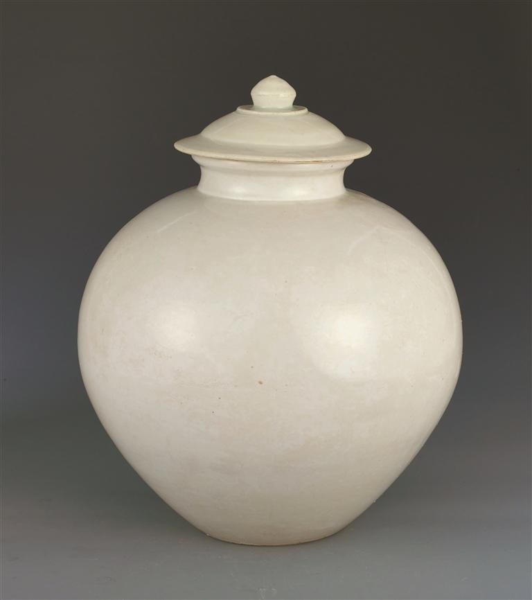 邢窑"盈"字款盖罐:对一个汉字的想象|唐代|文物_新浪新闻