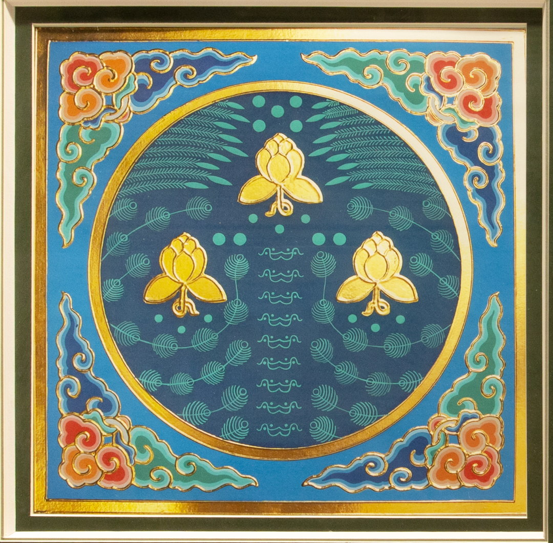 锦色传统建筑彩画技艺展今日开展