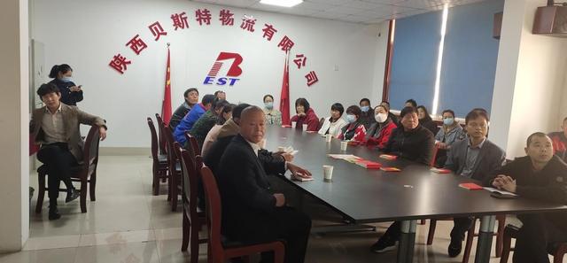 西安市灞桥区司法局席王司法所联合市场监管所举行贝斯特物流中心人民