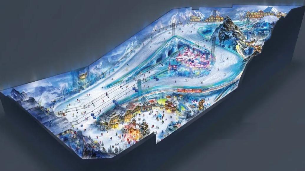 全球最大室内滑雪场建设任务已完成75%,计划明年在沪开业